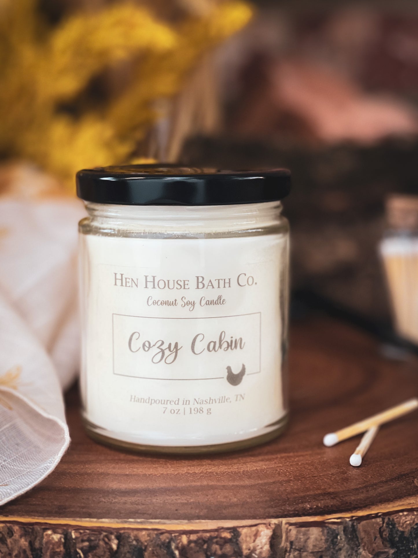 Cozy Cabin Coconut Soy Candle