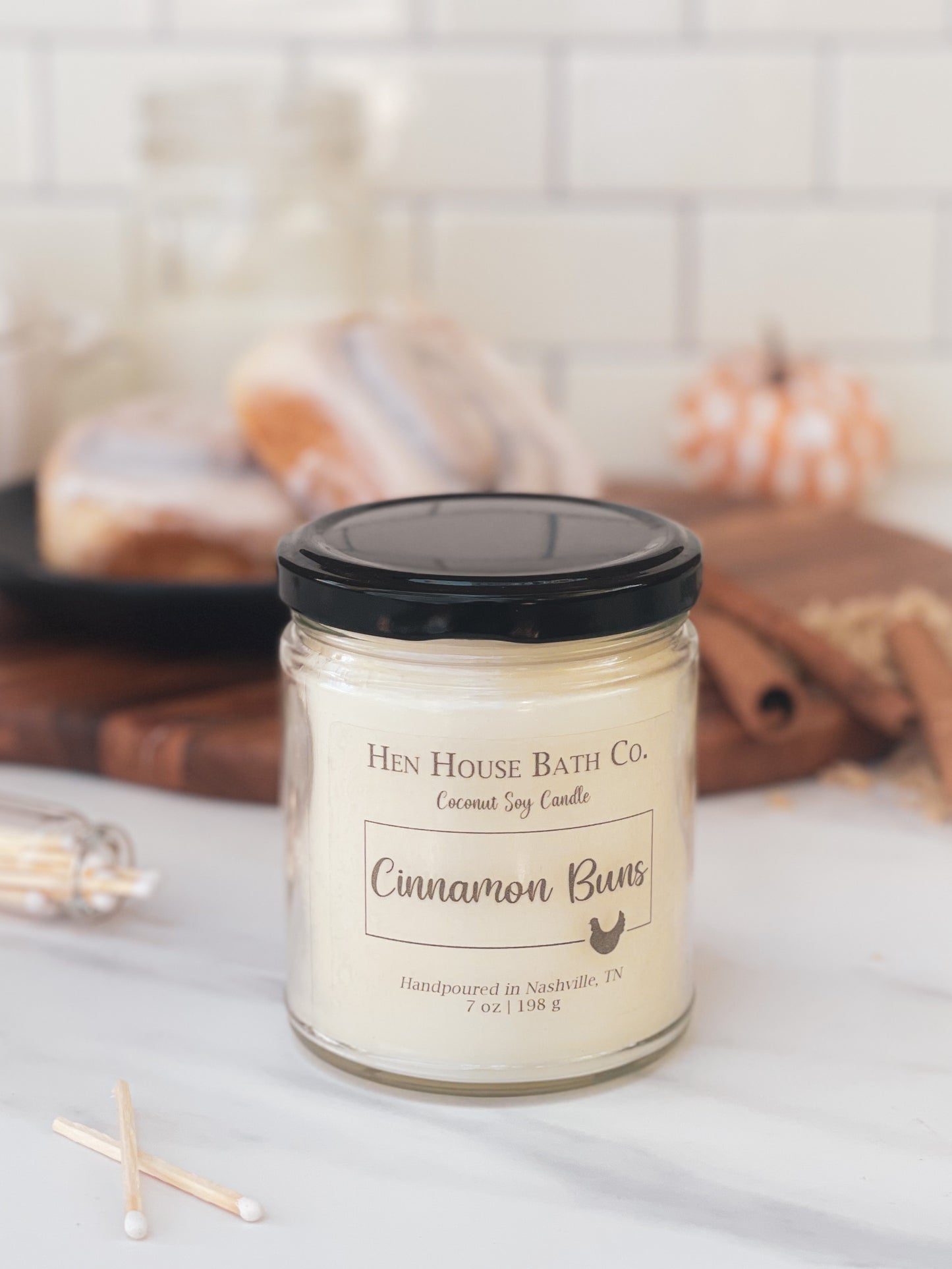 Cinnamon Buns Coconut Soy Candle
