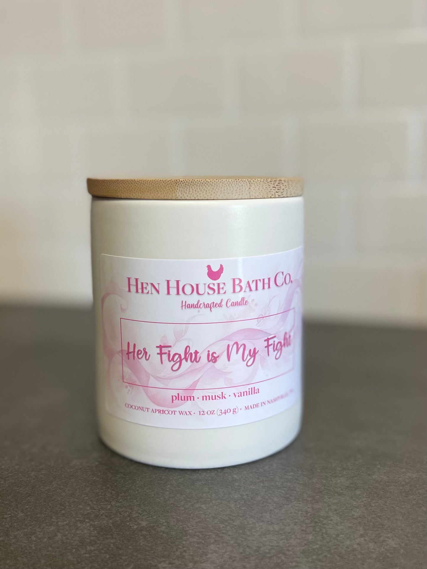 The Warrior Candle - Custom Scent & Message Gift Candle