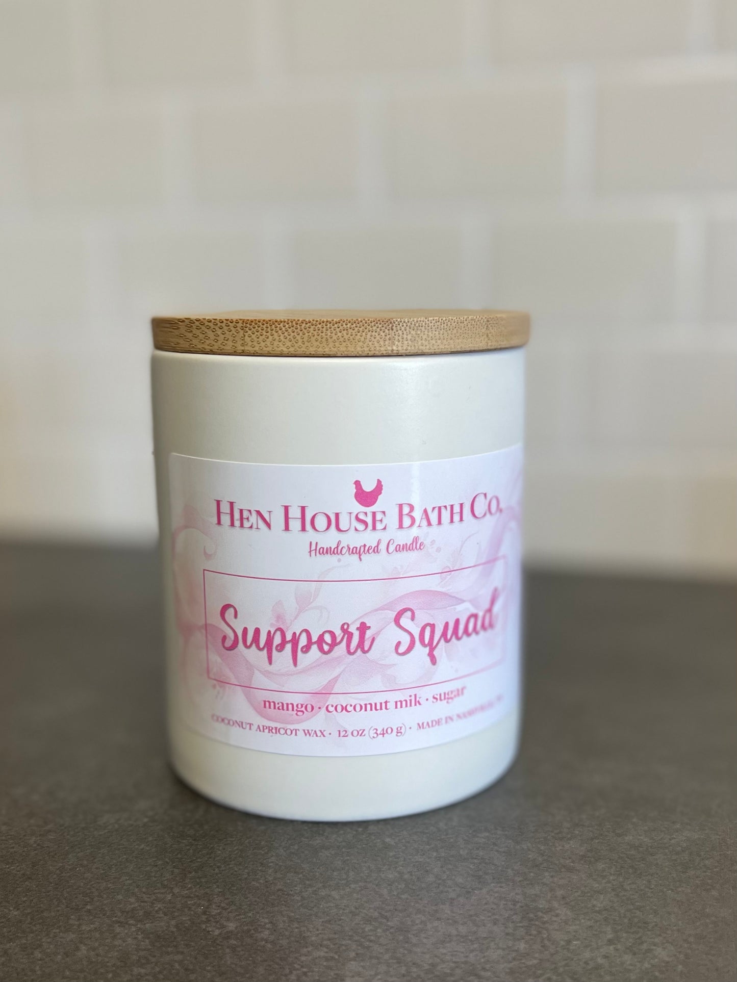 The Warrior Candle - Custom Scent & Message Gift Candle