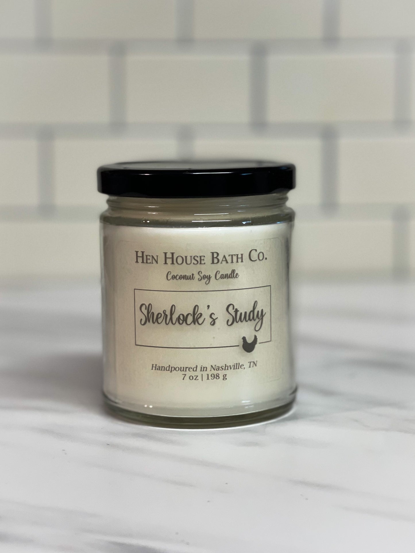 Sherlock's Study Coconut Soy Candle