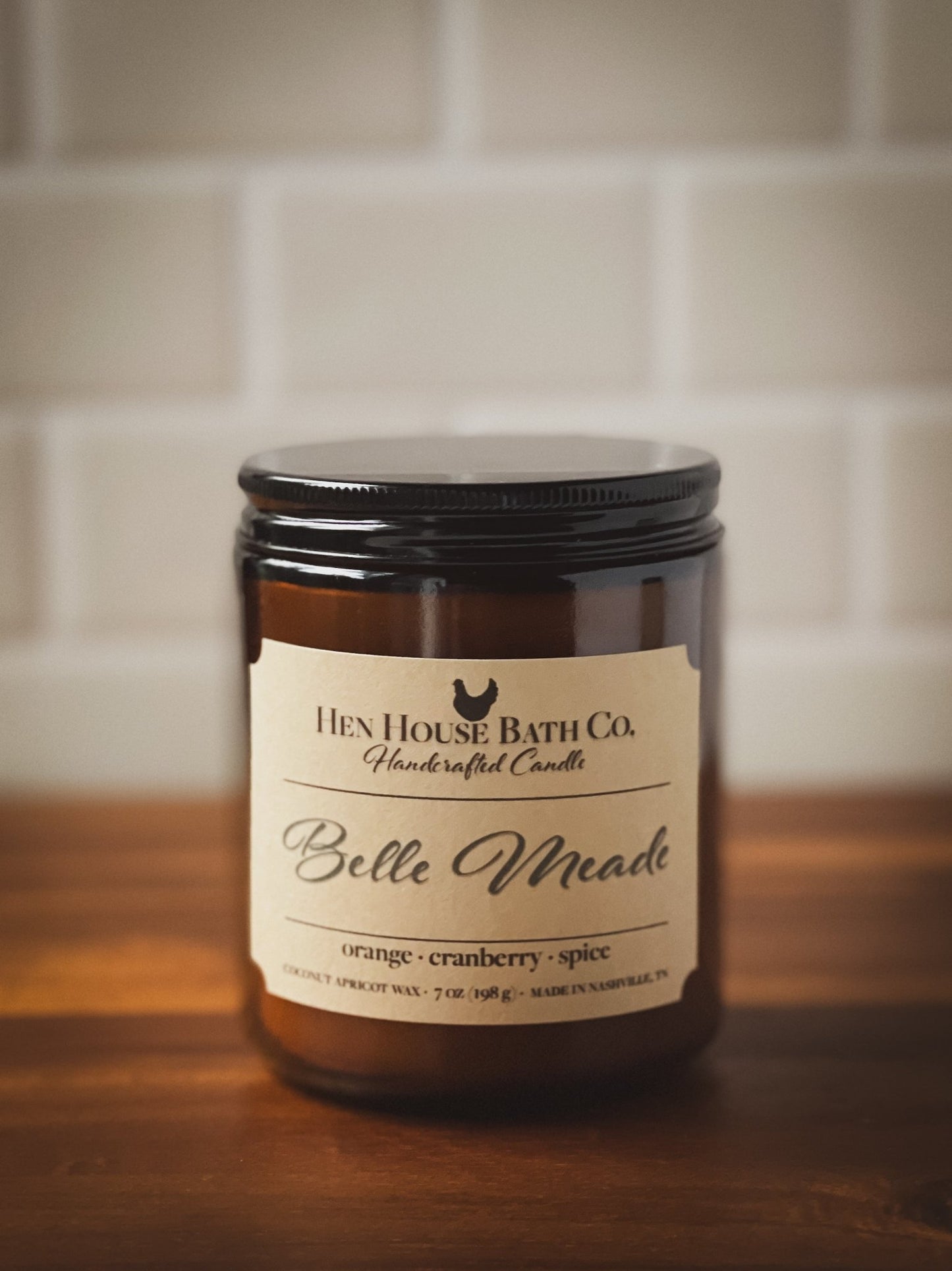 Belle Meade - Cranberry + Orange + Clove Candle