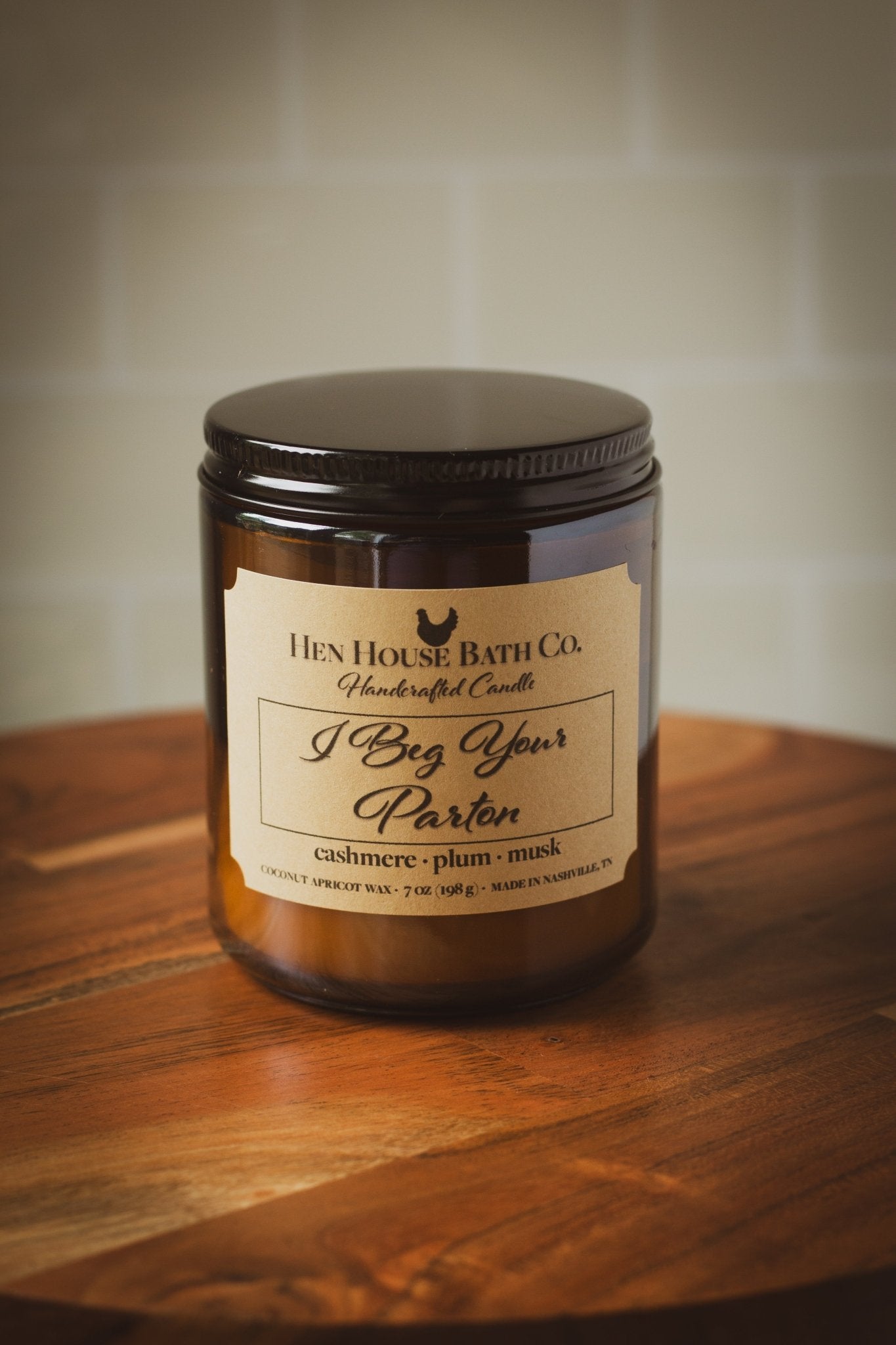 I Beg Your Parton - Cashmere + Plum Candle