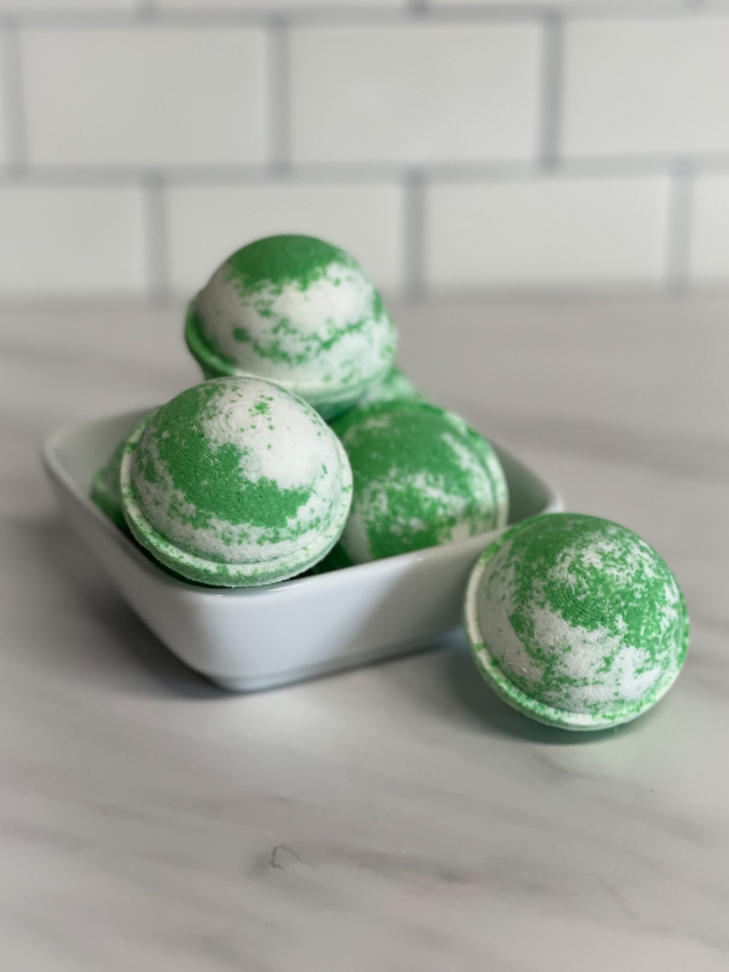 Green Apple Mini Bath Bomb