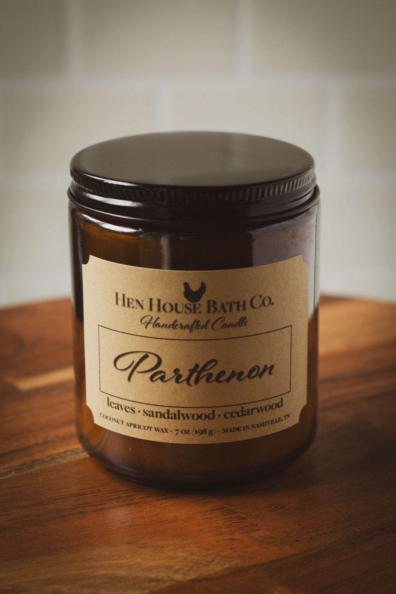 Parthenon - Autumn Air + Apples + Sandalwood Candle