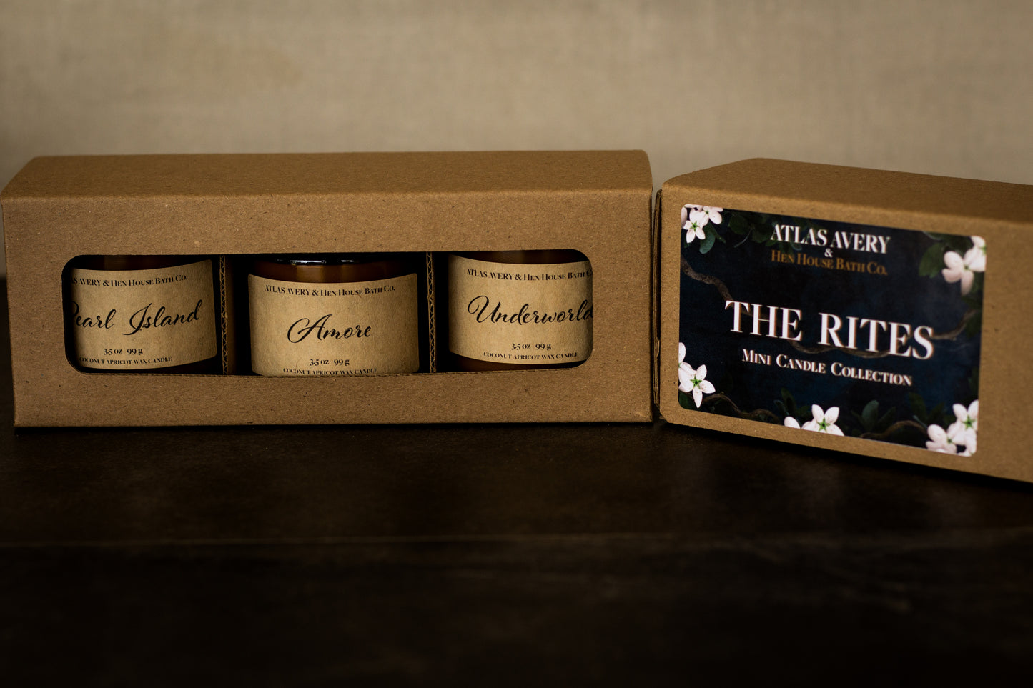 The Rites | Mini Candle Collection | Atlas Avery