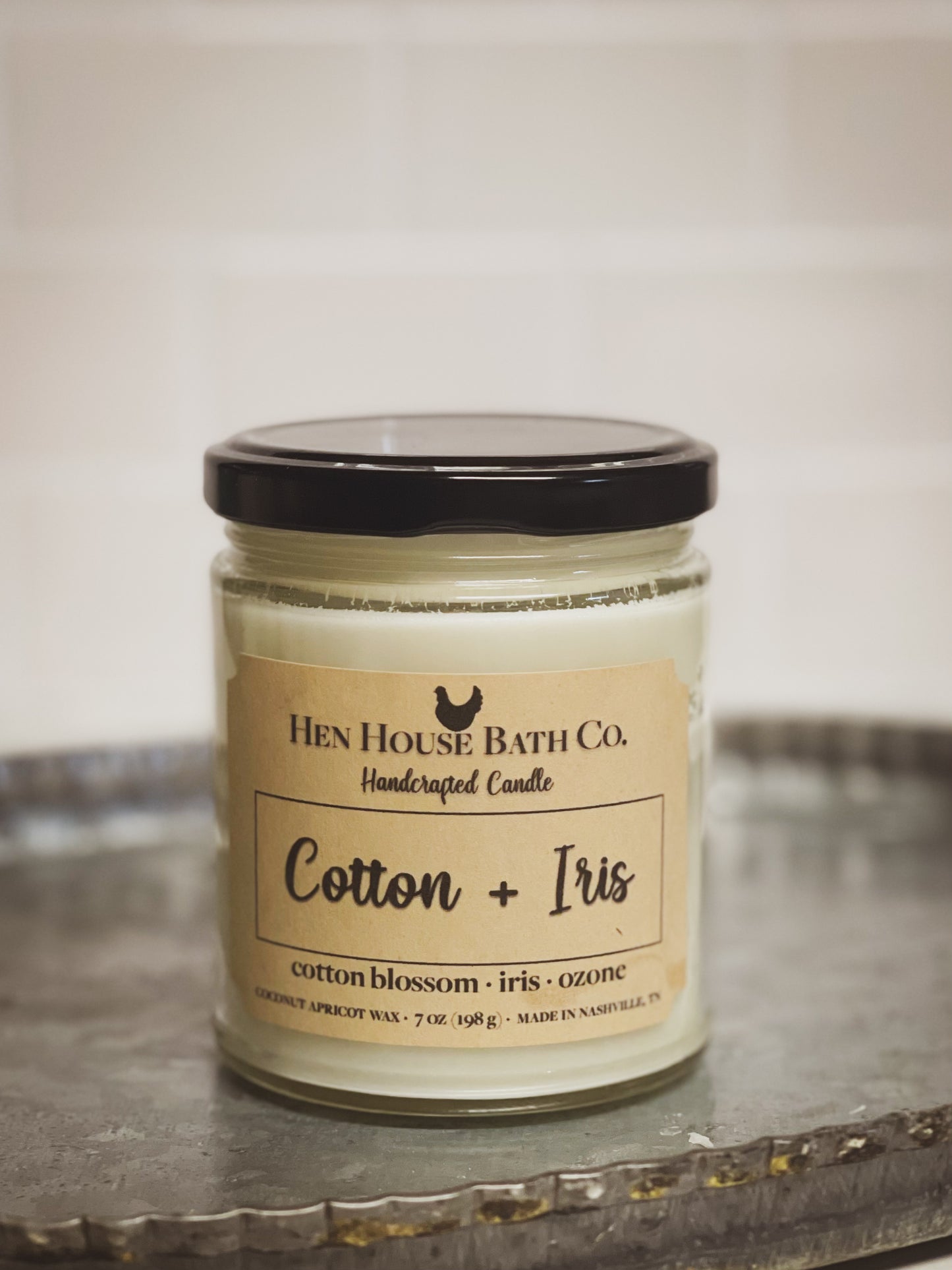 Cotton & Iris Candle