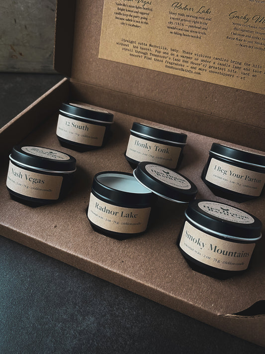 Wickless Mini Candle Discovery Box - Greatest Hits 2025