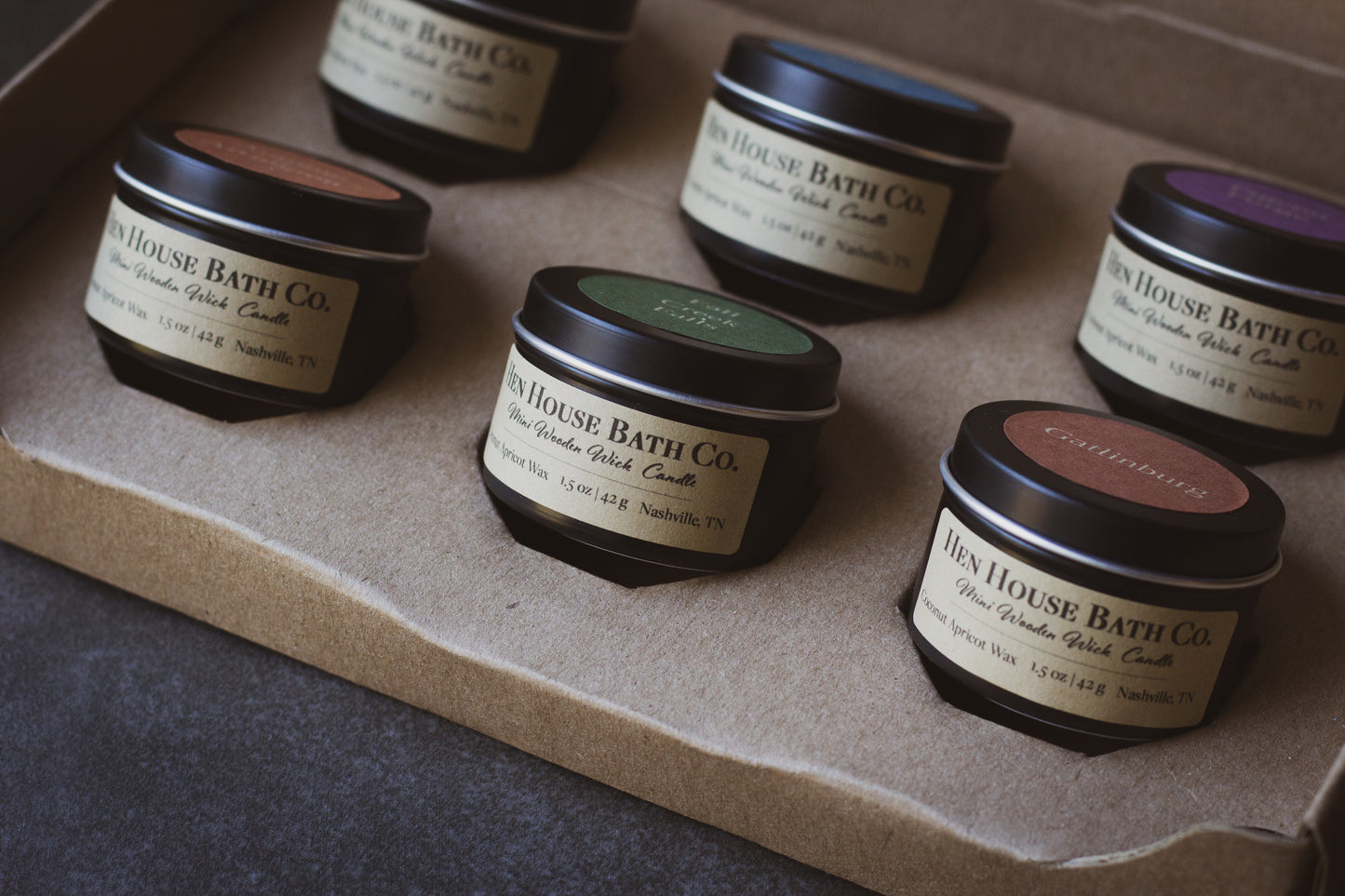 Mini Candle Discovery Box | Hearth & Hen Winter Classics Collection