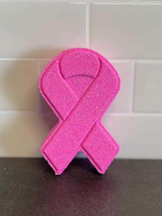 Cancer Ribbon Bath Bomb