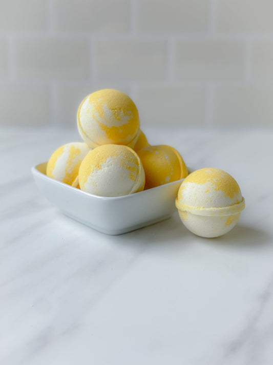 Lemon Cookie Mini Bath Bomb